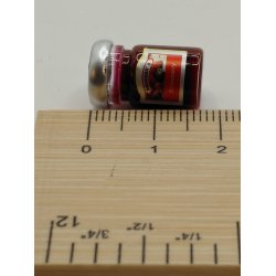 Jordb�r marmelade glas (nyt)