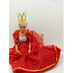 Stor konge/prinsesse krone i metal (ny)