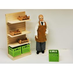 Kasse i kraftig karton (hndlavet)