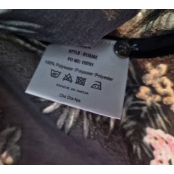 Gr�n bluse med blomster (brugt/som ny) Zizzi str 50/52