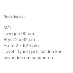 Rosa farvet strikket kjole (ny) M�rke. VRS Wotan Str L/40