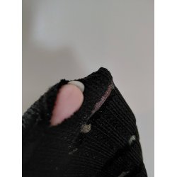 Bluse med flagermus �rmer  (brugt/lidt defekt) str 42