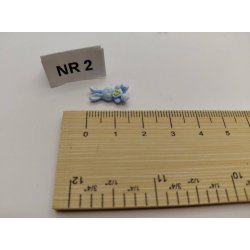 Meget lille pynte kanin i resin (ny)