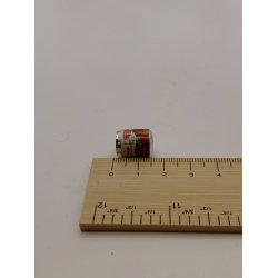 D�se med frugt drik (brugt)