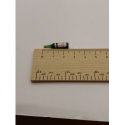 R�d Aalborg snaps.  Flaske i plastik (vintage)