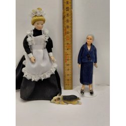 Corgi der sover. I resin (ny)