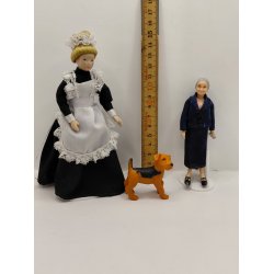 Terrier hund i plastik. (ny)