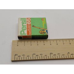 Persil 65 vaskepulver stor �ske i kraftig karton. Tysk (vintage)