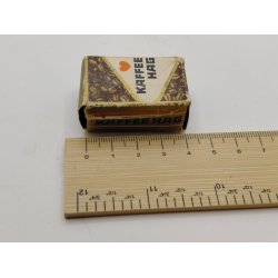 kaffe. Stor �ske i kraftig karton. Tysk (vintage/med patina)