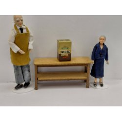 Jacobs kaffe �ske (stor) i kraftig karton. DANSK (vintage)