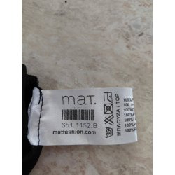 Sort bluse med flagermus �rmer. Mati (brugt) str ca 50/52