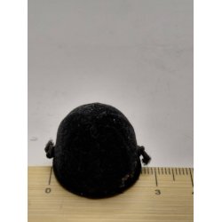 Ride hjelm i velour til dukke scala 1:12 (brugt/som ny) � 2,5 cm
