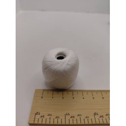 1 rulle garn. 100% merceriseret. (nyt) 20 meter, 5 gram (ikke miniature)