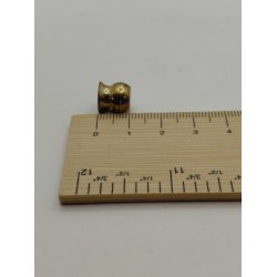 Meget lille sk�l/urtepotte i metal (vintage)