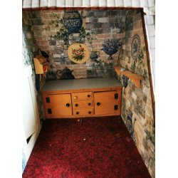 Dukkehus scala 1:12 (brugt) SENDES IKKE