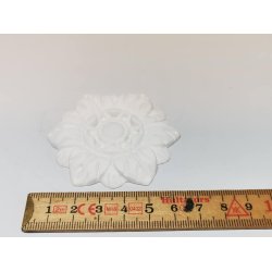 Loft Rosette i gips (hndlavet)