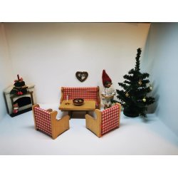 Brudebillede i guld ramme (hndlavet)