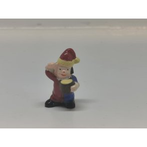 Klovne figur i plastik (brugt)