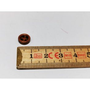 Knap i tr 0,9 cm (ny)