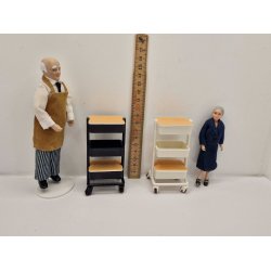 Kkken vogn i plastik (ny)