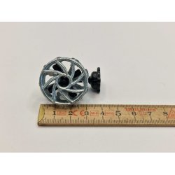 Bord ventilator i metal (brugt/som ny)