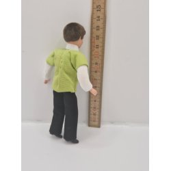 Caco dukke mand (brugt/som ny)