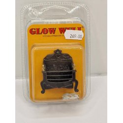 Pejseindsats i metal med glde pre til 12 volt (ny)