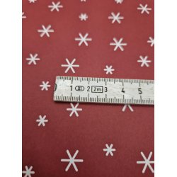 Vivi Gade designpapir flettede hjerter og iskrystaller 30,5 x 30,5 cm (nyt)