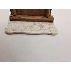 Spejl p marmorplade (antik)