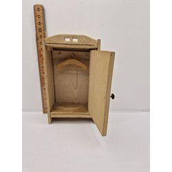 Garderobe skab med 1 bjle. Gottschalk (antik/lidt defekt)