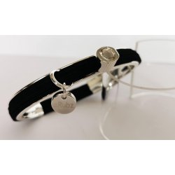 The Rubz armbnd Cuffsili Delux platin silver