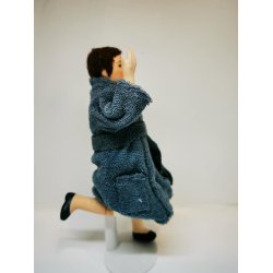 Dukke i badekbe p stativ (ny)