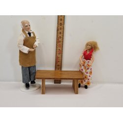 Bord eller bnk i tr (brugt)