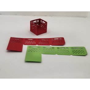 Fold selv kasse i kraftig karton (ny)