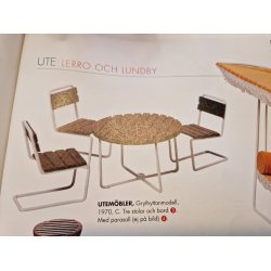 Havebord. Lundby fra 1970'erne (brugt)