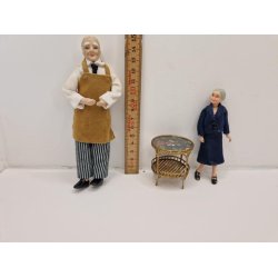 Bord i tin med glas plade (antik) (muligvis Filliree eller Erhard &amp; Shne)