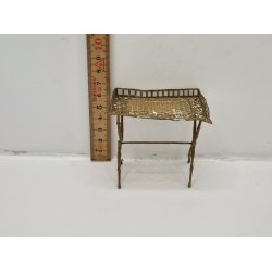 Anretter bord af tin fra ca. 1850 . filigran (antik/med lille fejl)