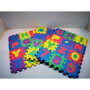 Skum legetppe (nyt) 16,5 x 13 cm