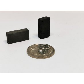 Mrke gr Mursten miniature (nye)