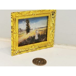 Maleri i guldramme  (nyt)