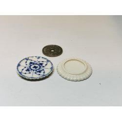 Bl Musselmalet rundt fad (nyt)