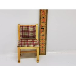 Spisebords stol til dukkerhuse 1:12 (ny)