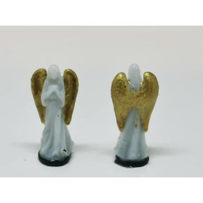 Engel i plastik (hndlavet)