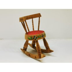 Gyngestol til dukkehus scala 1:6 (brugt)