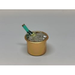 Champagnekler med is og flaske (ny)