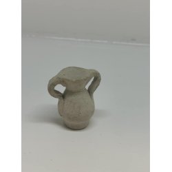 Ler krukke (hndlavet) 3,2 cm