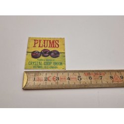 Frugt plakat / skilt i kraftig karton (nyt)