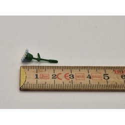 Lille blomst i plastik (brugt)