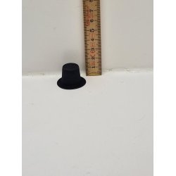 Hj hat med velour overflade i 3 strrelser (ny)