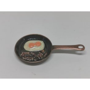 Pande med spejlg i metal (ny)